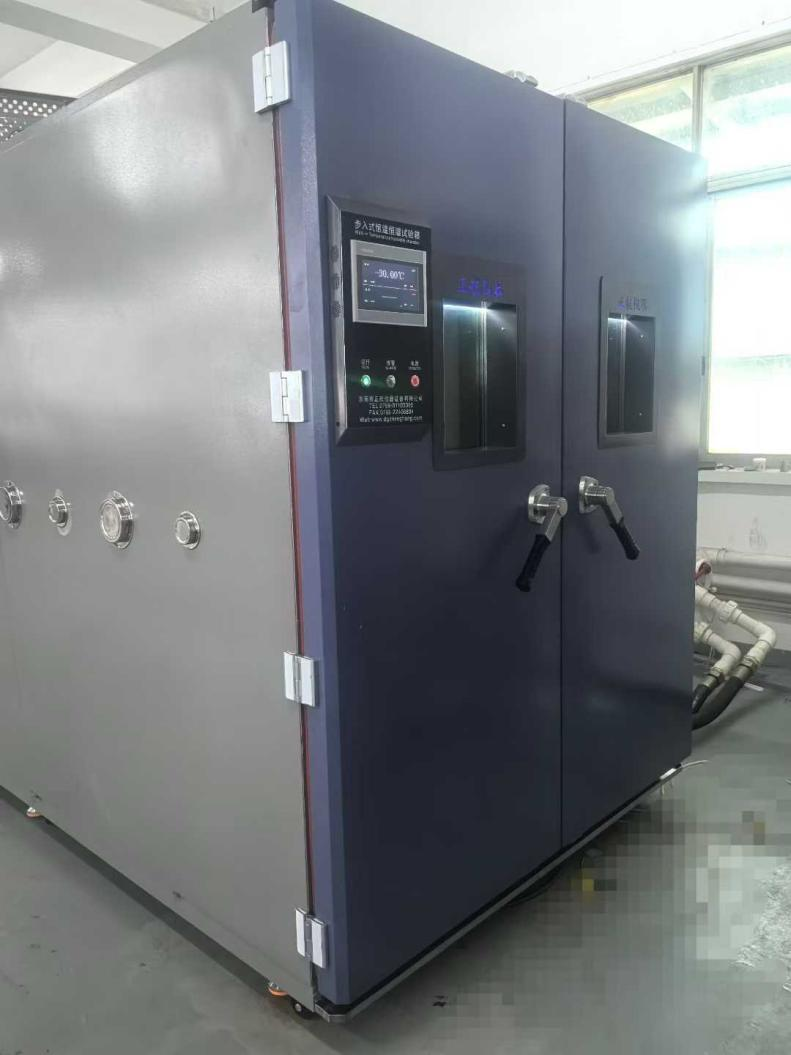 5.2m3步入式恒溫恒濕箱，送貨深圳做驅(qū)動電機客戶公司